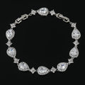 Halo Teardrop Bracelet